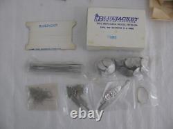 Kit de modèle de bateau en bois Viking Ship Crafters 19 avec veste bleue vintage NIB