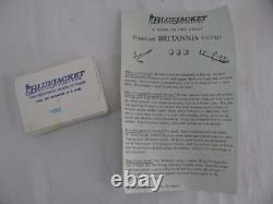 Kit de modèle de bateau en bois Viking Ship Crafters 19 avec veste bleue vintage NIB