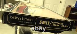 Kit de modèle de bateau en bois Vintage Nos Billing Boats 1/75 Smit Rotterdam - Non assemblé