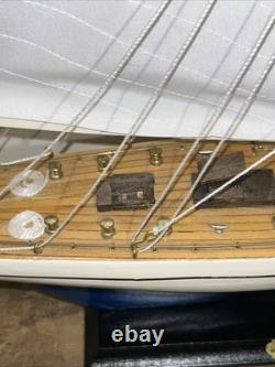 Kit de modèle de bateau en bois de yacht J Class de la Coupe de l'America Endeavour 27