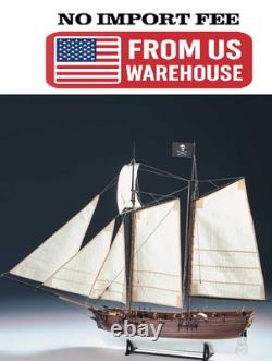 Kit de modèle de bateau pirate d'aventure à l'échelle 1/60 Amati