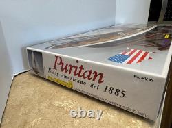 Kit de modèle de navire MAMOLI MV43 Puritan Coupe de l'America 1885 Échelle 1/50