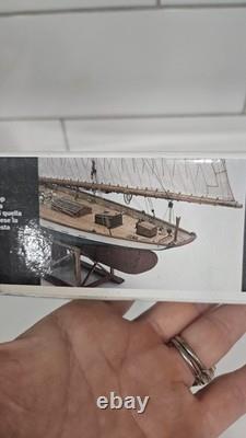 Kit de modèle de navire américain Vintage C MAMOLI MV43 Puritan Échelle 1/50 NON UTILISÉ Italie