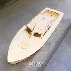 Kit de modélisme de yacht en bois à assembler soi-même, fait main, bateau RC en bois télécommandé
