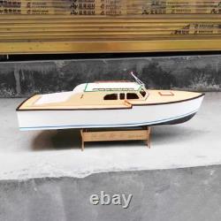 Kit de modélisme de yacht en bois à assembler soi-même, fait main, bateau RC en bois télécommandé