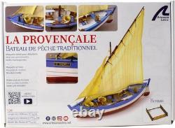 Kit de modélisme en bois Artesanía Latina, bateau de pêche français, La Provençale