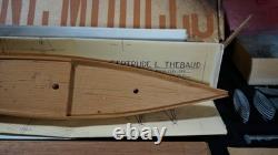 Kit de modélisme en bois Vintage Marine Model Company Gertrude L. Thebauld (G5)