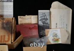 Kit de modélisme en bois Vintage Marine Model Company Gertrude L. Thebauld (G5)
