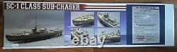 Kit de modélisme en bois à l'échelle 135 du chasseur de sous-marins Dumas SC-I 1259 neuf dans sa boîte