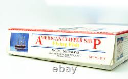 Kit de modélisme en bois de balsa du clipper américain Flying Fish de Model Shipways