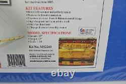 Kit de modélisme naval Model Shipways Syren Us Brig en bois, échelle 1/64, boîte scellée