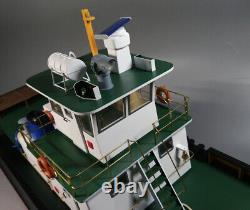 Kit de modélisme naval RC en bois Hobby Springer Pusher Tug 135 570mm DIY