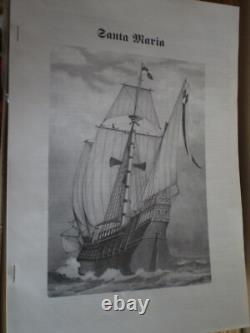 Kit en bois Santa Maria Billing Boats #488 complet sans kit de montage #432