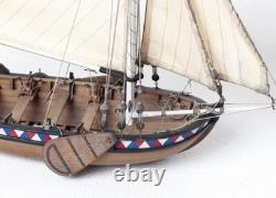 Kit en bois à assembler Bateau LSM0601 Kit en bois Le bateau de Pierre Ier Échelle 1:24