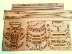 Kit en bois à assembler Bateau LSM0601 Kit en bois Le bateau de Pierre Ier Échelle 1:24