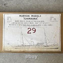 Kits De Modèles De Navires Chimaera Marvon Models Edition Limitée Échelle 1/2 À 1ft Rare