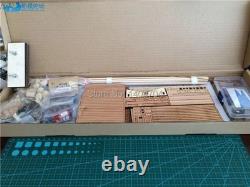 Kits de modélisme de bateau à voiles en bois USS Constitution 1/75 Décoration DIY