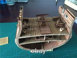 Kits de modélisme de bateau à voiles en bois USS Constitution 1/75 Décoration DIY