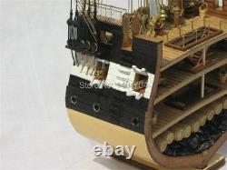 Kits de modélisme de bateau à voiles en bois USS Constitution 1/75 Décoration DIY