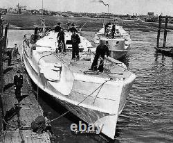 Kriegsmarine SCHNELLBOOT S100 BATEAU D'ATTAQUE RAPIDE 41 MODÈLE RÉDUIT 1/24 ENTIÈREMENT CONSTRUIT