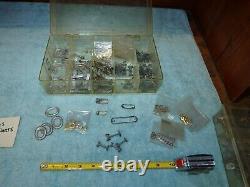 LOT ÉNORME DE PIÈCES DE BATEAU JOUET EN BOIS DUMAS MODÈLE À PILES VINTAGE RC Télécommandé