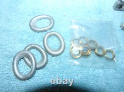 LOT ÉNORME DE PIÈCES DE BATEAU JOUET EN BOIS DUMAS MODÈLE À PILES VINTAGE RC Télécommandé