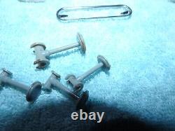 LOT ÉNORME DE PIÈCES DE BATEAU JOUET EN BOIS DUMAS MODÈLE À PILES VINTAGE RC Télécommandé