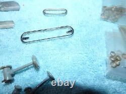 LOT ÉNORME DE PIÈCES DE BATEAU JOUET EN BOIS DUMAS MODÈLE À PILES VINTAGE RC Télécommandé