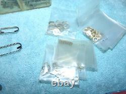 LOT ÉNORME DE PIÈCES DE BATEAU JOUET EN BOIS DUMAS MODÈLE À PILES VINTAGE RC Télécommandé