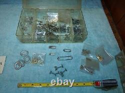 LOT ÉNORME DE PIÈCES DE BATEAU JOUET EN BOIS DUMAS MODÈLE À PILES VINTAGE RC Télécommandé