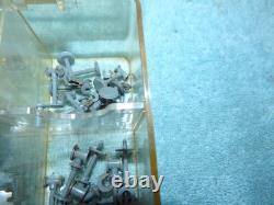 LOT ÉNORME DE PIÈCES DE BATEAU JOUET EN BOIS DUMAS MODÈLE À PILES VINTAGE RC Télécommandé