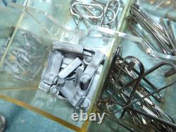 LOT ÉNORME DE PIÈCES DE BATEAU JOUET EN BOIS DUMAS MODÈLE À PILES VINTAGE RC Télécommandé