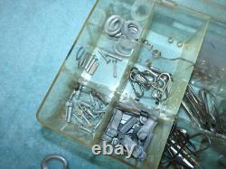 LOT ÉNORME DE PIÈCES DE BATEAU JOUET EN BOIS DUMAS MODÈLE À PILES VINTAGE RC Télécommandé