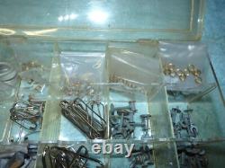 LOT ÉNORME DE PIÈCES DE BATEAU JOUET EN BOIS DUMAS MODÈLE À PILES VINTAGE RC Télécommandé