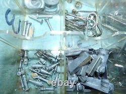 LOT ÉNORME DE PIÈCES DE BATEAU JOUET EN BOIS DUMAS MODÈLE À PILES VINTAGE RC Télécommandé