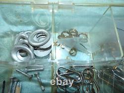 LOT ÉNORME DE PIÈCES DE BATEAU JOUET EN BOIS DUMAS MODÈLE À PILES VINTAGE RC Télécommandé