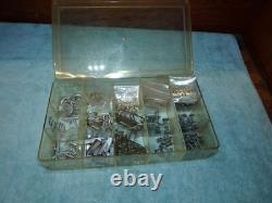 LOT ÉNORME DE PIÈCES DE BATEAU JOUET EN BOIS DUMAS MODÈLE À PILES VINTAGE RC Télécommandé