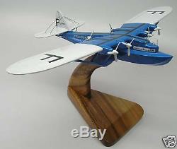 L-521 Latecoere Flying Boat Airplane Desktop Wood Model Big Nouveau