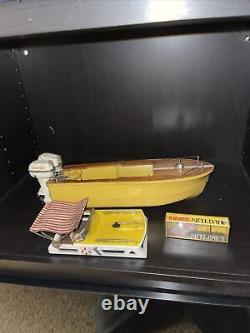 LangCraft Bateau Modèle (FONCTIONNE) Rare