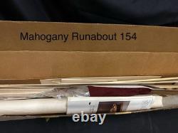 Le kit de runabout en acajou de la baleine rieuse VINTAGE NIB