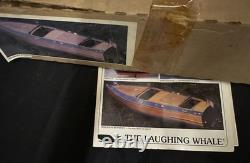 Le kit de runabout en acajou de la baleine rieuse VINTAGE NIB