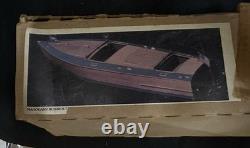 Le kit de runabout en acajou de la baleine rieuse VINTAGE NIB
