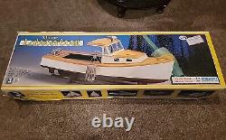 MAINE LOBSTER BOAT Maquette en bois Kit de modèle d'affichage MIDWEST PRODUCTS #991 RARE Neuf dans la boîte