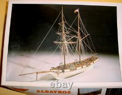 MANTUA Albatros US Coastguard Baltimore Clipper 1/40 KIT DE MODÈLE DE NAVIRE EN BOIS # 771