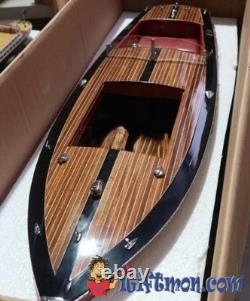 MISS BEHAVE 33 RC RACING runabout entièrement construit modèle réduit de bateau rapide en bois