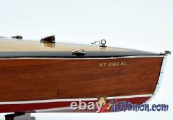 MISS BEHAVE 33 RC RACING runabout entièrement construit modèle réduit de bateau rapide en bois