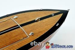 MISS BEHAVE 33 RC RACING runabout entièrement construit modèle réduit de bateau rapide en bois