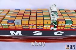 MSC OSCAR Maquette de navire conteneur