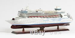 Majesté Du Modèle En Bois Royal Caribbean Cruise Seas Bateau 31 Construit Bateau Nouveau