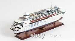 Majesty Of The Seas Royal Caribbean Cruise Ship Wooden Model 31 Bateau Construit Nouveau